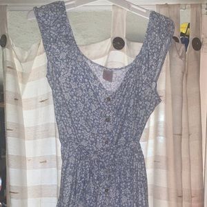 Floral blue dress XXL. (2 for $20 dresses)